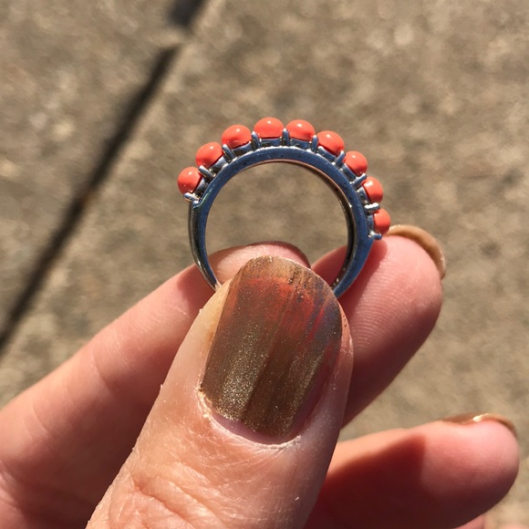 Coral ring 5.5 - Picture 2 of 4